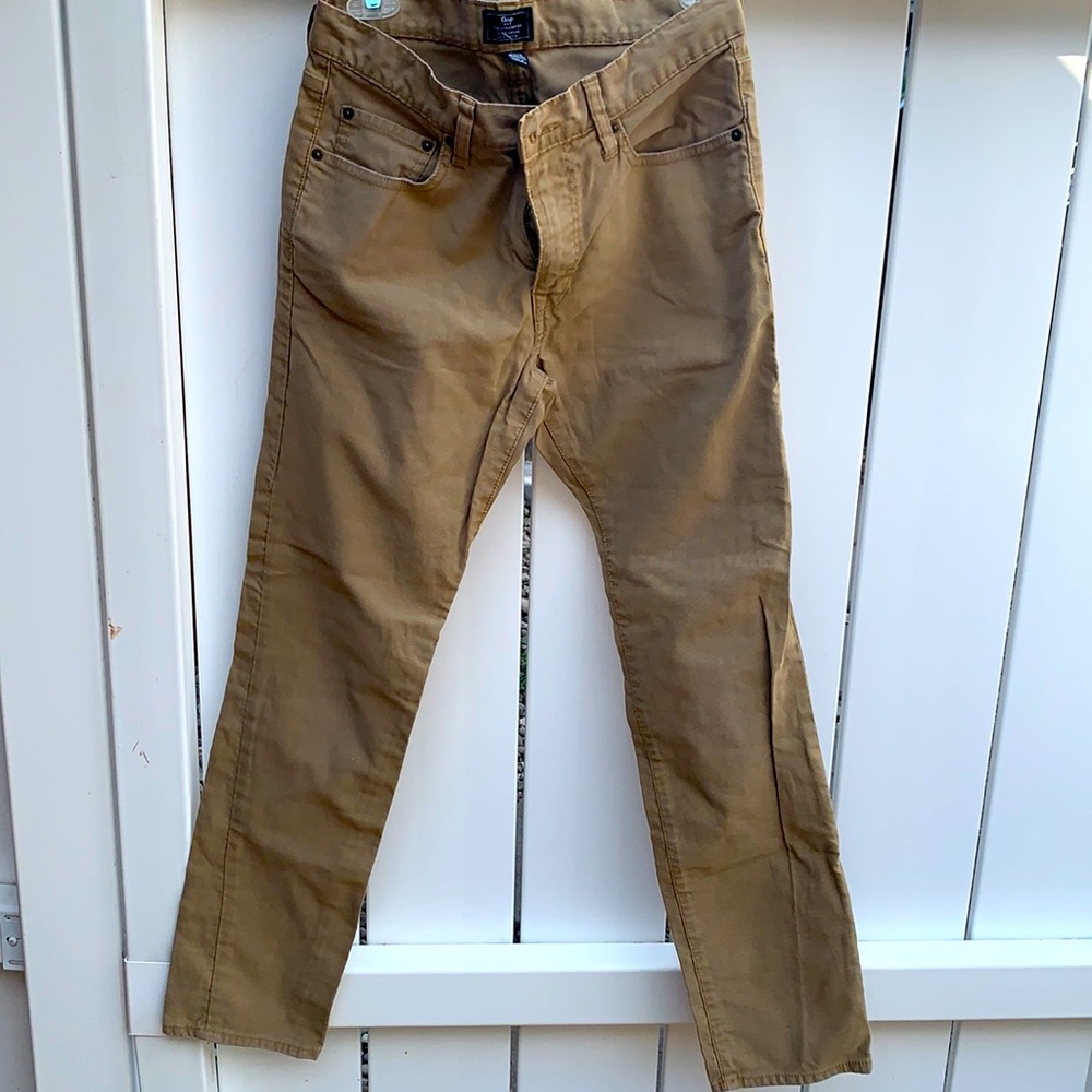 Gap men’s slim straight cotton khaki pants size 29/30